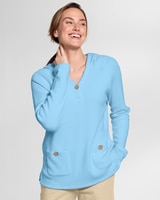 Waffle Knit Hoodie thumbnail number 1