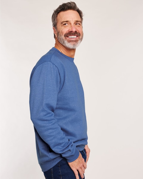 John Blair Supreme Fleece Long-Sleeve Sweatshirt