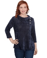 Ruby Rd® Must Haves Knit Shine Pullover thumbnail number 1