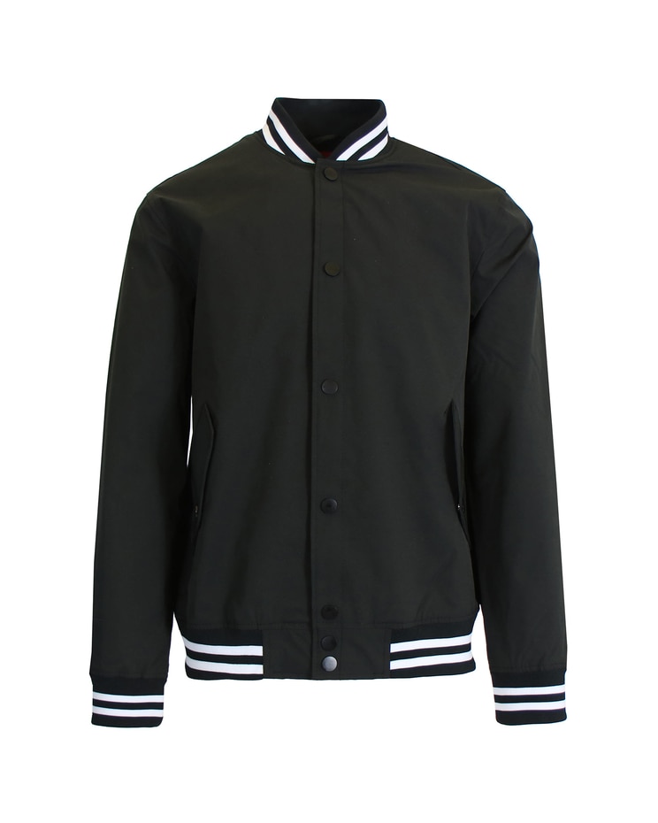 Spire By Galaxy Men’s Lightweight Varsity Jacket image number 1