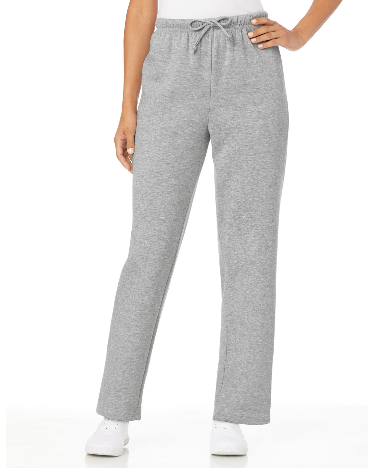 Better Than Basic Drawstring Waist Fleece Pants Blair