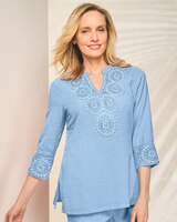 Easy Breezy Crochet Tunic thumbnail number 1