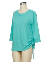 N Touch After All 3/4 Sleeve Solid Top thumbnail number 2