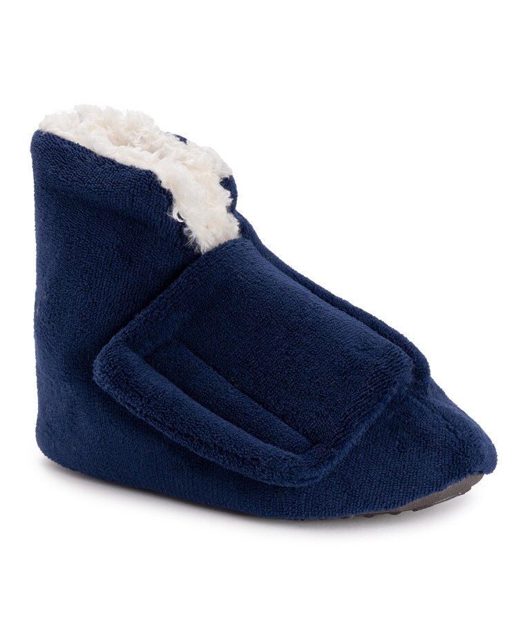 Muk Luks Soft Ones Adjustable Bootie image number 1