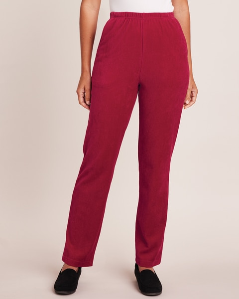 Knit Corduroy Pants
