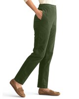 Stretch Pincord Pull-On Pants thumbnail number 2