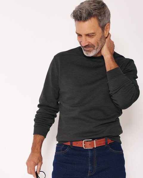 John Blair Supreme Fleece Long-Sleeve Sweatshirt