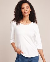 Braid Trim Knit Top thumbnail number 2