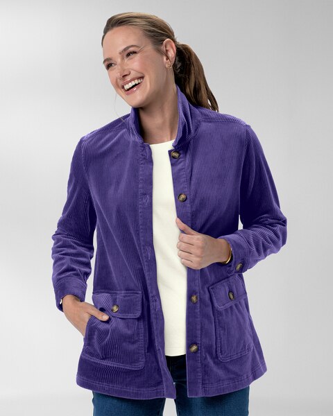 Wide-Wale Corduroy Shirt Jacket