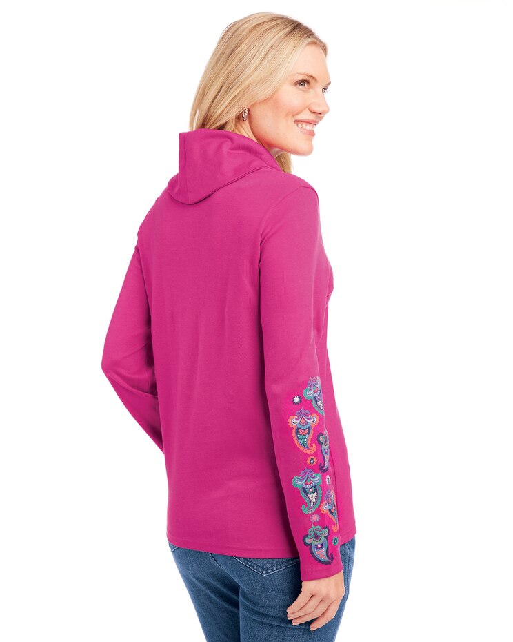 Essential Knit Cowl Neck Top image number 2
