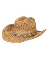 Coastal - Open Weave Cattleman Crease Cowboy Hat thumbnail number 1