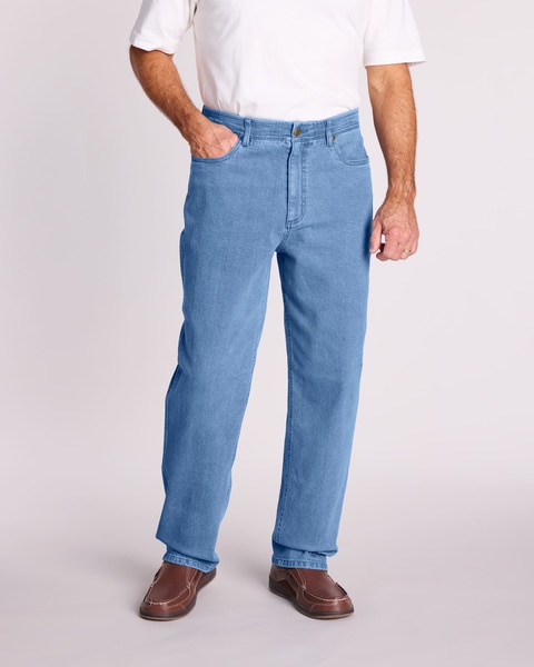 JohnBlairFlex Classic-Fit Hidden Elastic Jeans