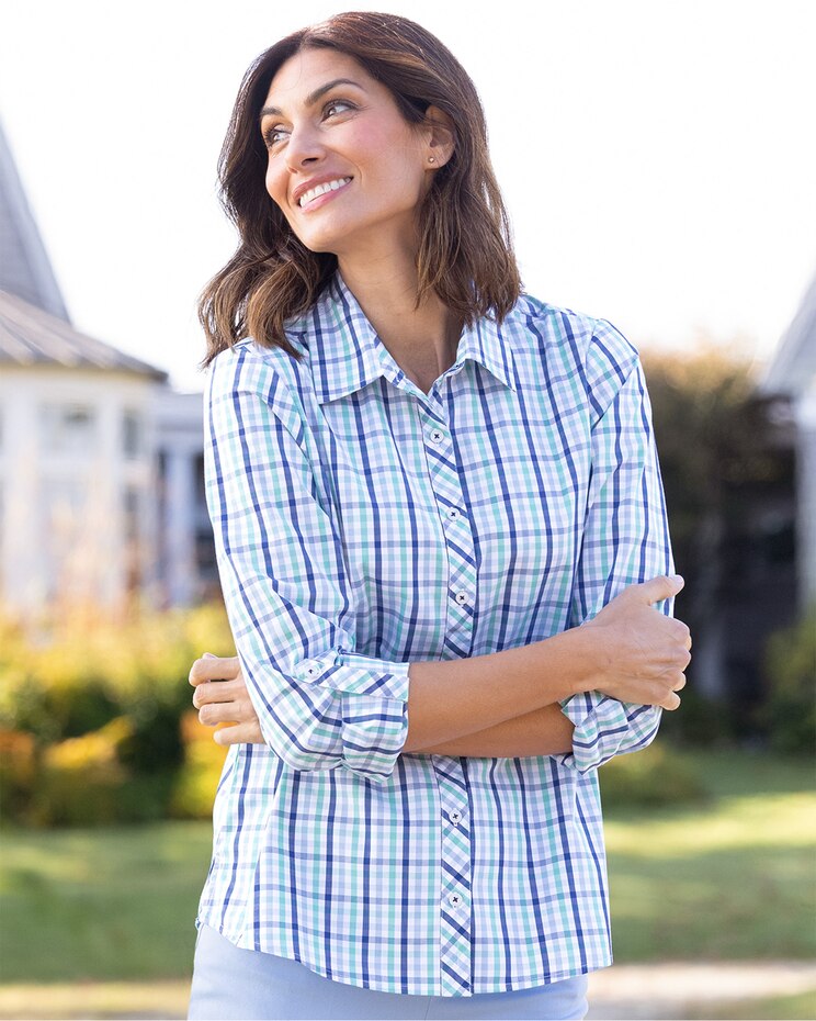 Multi-Colored Gingham Shirt image number 1