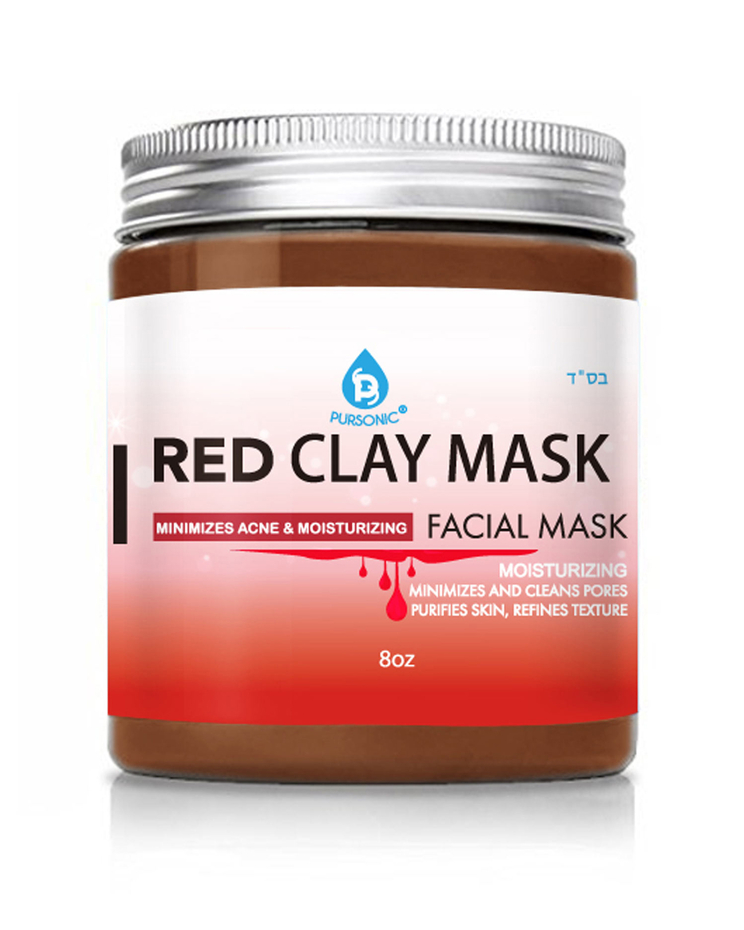 Red Clay Face Mask image number 1