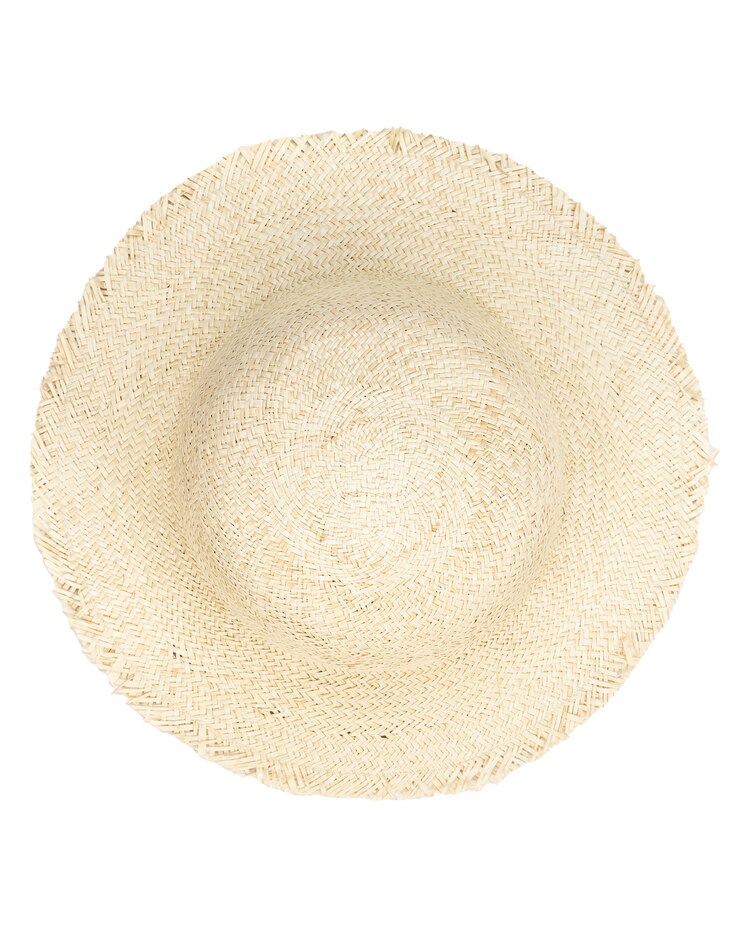 Naturalist - Palm Straw Bucket With Raw Edge Hat image number 2