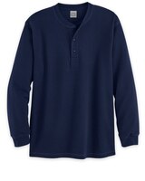 John Blair Waffle-Knit Henley thumbnail number 1