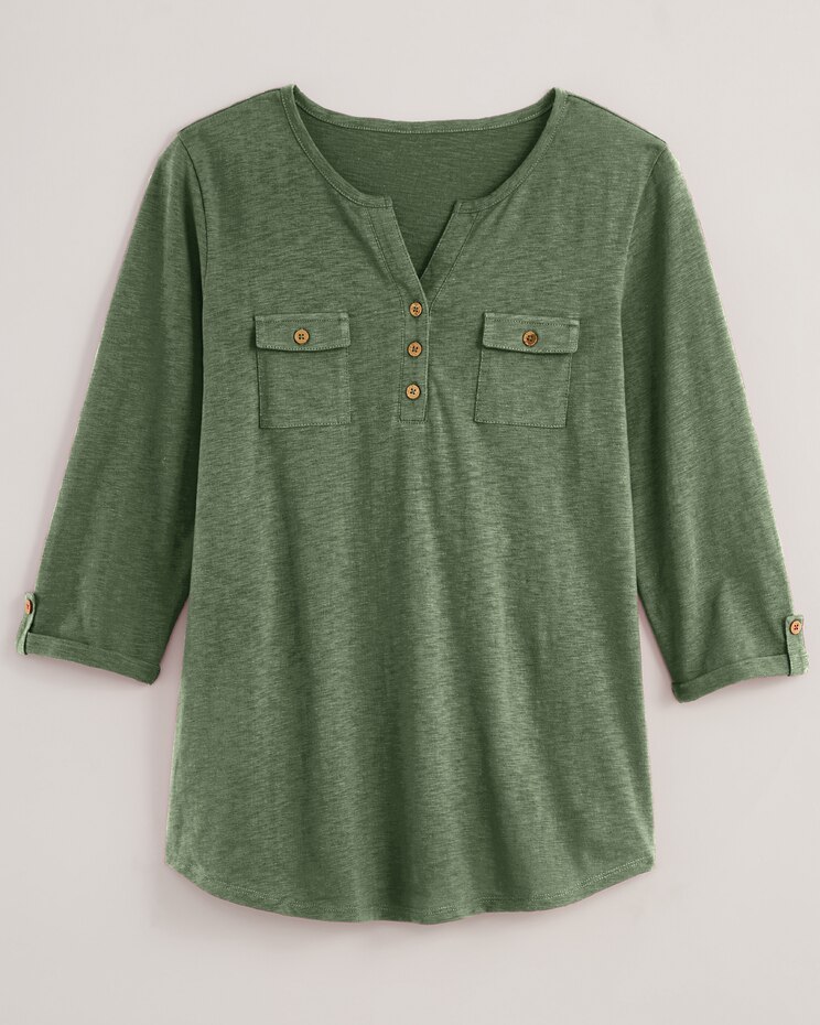 Pocket Henley image number 6