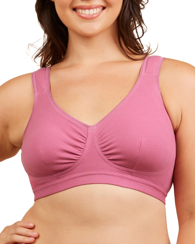 Leading Lady Evie Cotton Comfort Leisure Bra image number 1