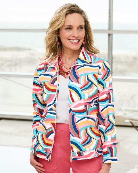 Route 66 Print Jacket