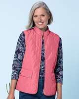 Berkshire Solid Quilted Vest thumbnail number 1