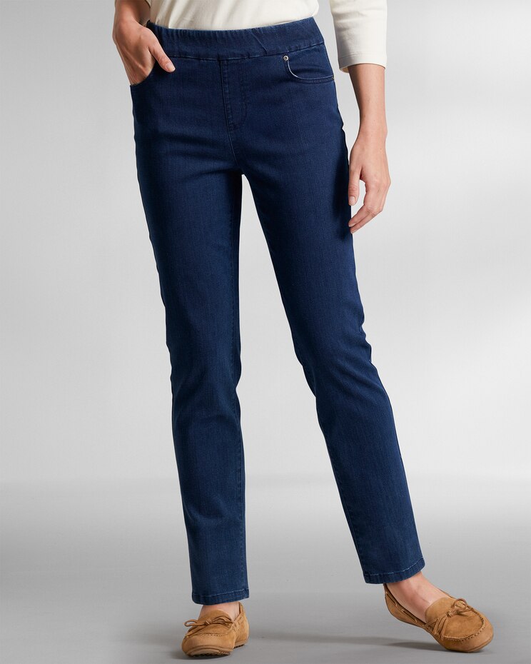 DreamFlex Denim Easy Pull-On Tapered image number 1