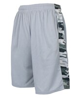 Galaxy By Harvic Men's Slim Fit  Moisture Wicking Performance Quick Dry Mesh Shorts With Side Camo Design thumbnail number 1