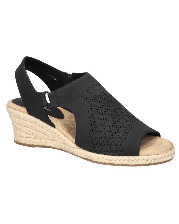 Easy Street® Serena Espadrille Wedge Sandals image number 1