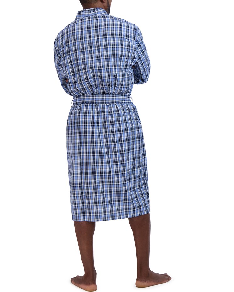 Hanes Men's Shawl Collar Woven Robe. image number 6