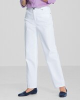 DreamFlex Color Comfort-Waist Relaxed Straight Leg Jeans thumbnail number 1