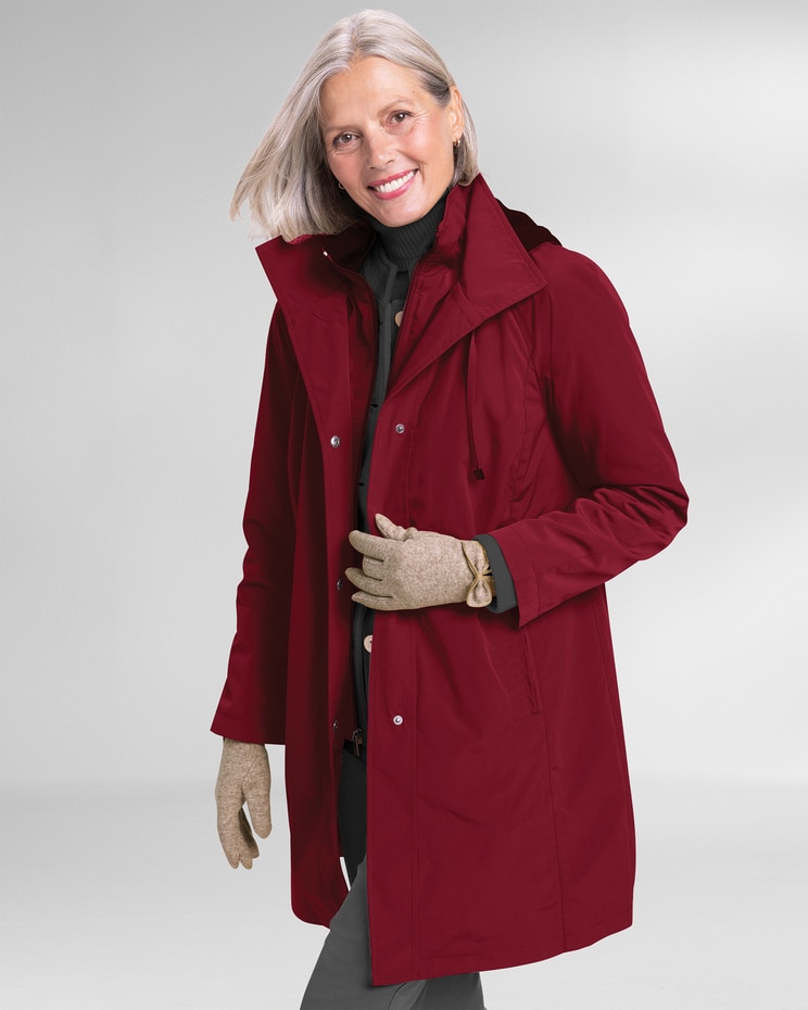 Fleet Street® Short Three-Season Raincoat image number 1