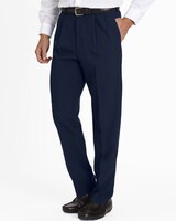 John Blair Signature Relaxed-Fit Pleated-Front Dress Pants thumbnail number 1