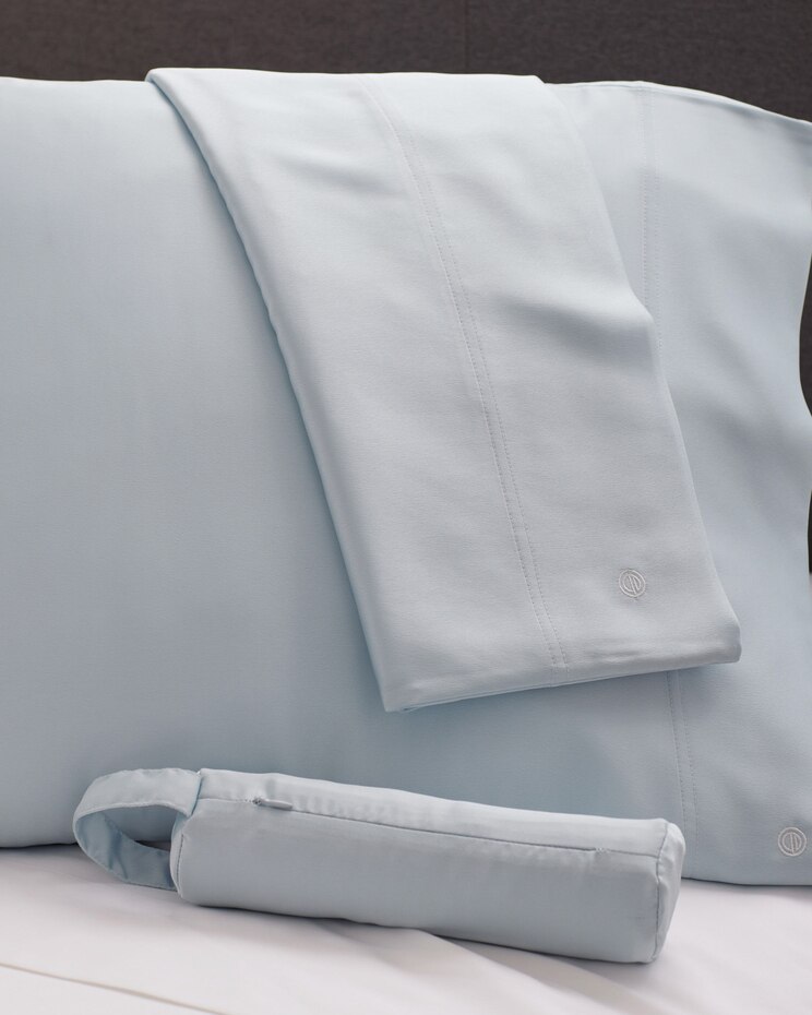 Satin Standard Travel Pillowcase Pair image number 1