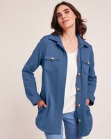 Better-Than-Basic Fleece Shirt Jacket thumbnail number 1