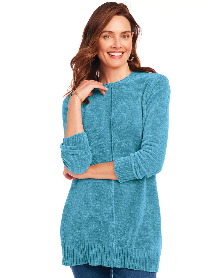 Chenille Tunic Sweater image number 1