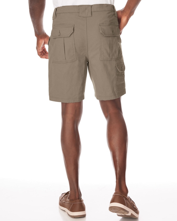 JohnBlairFlex Adjust-A-Band® Relaxed-Fit 7-Pocket Cargo Shorts image number 2