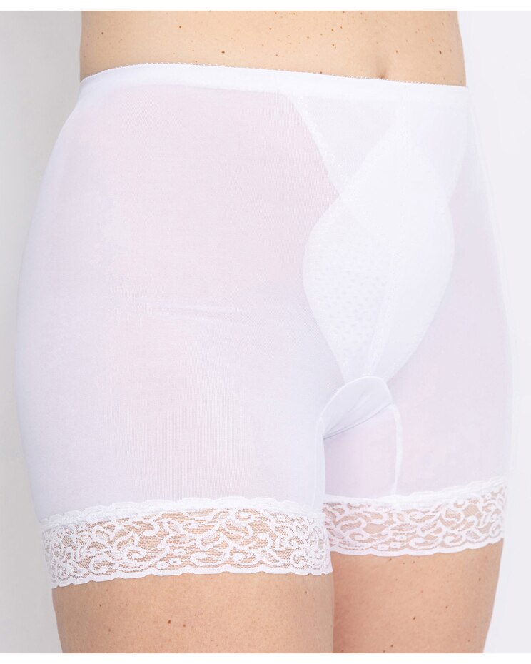 Instant Shaping Long Leg Firm Control Shaper with Lace image number 1