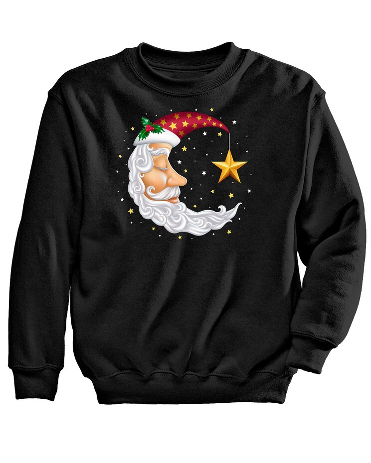 Celestial Santa Graphic Sweatshirt image number 1