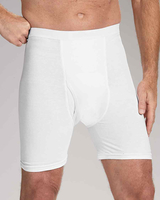 Haband Men's Cotton Incontinence Mid-Length Briefs thumbnail number 1