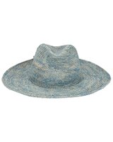 Marina - Crochet Raffia Fedora With Twisted Cording Hat thumbnail number 1