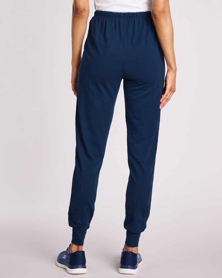 Knit Drawstring Sport Joggers image number 3