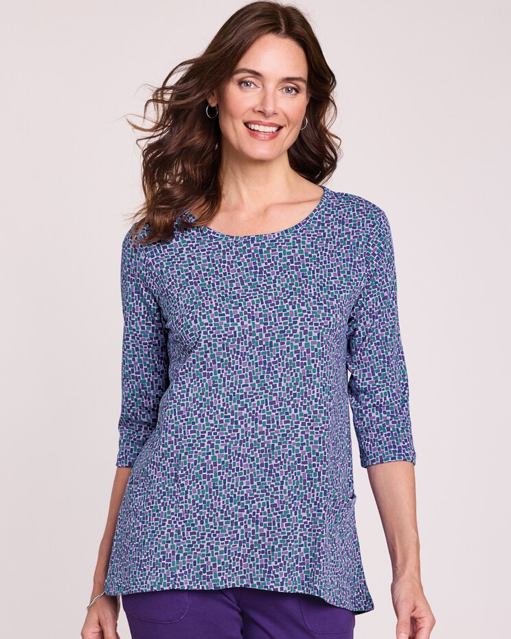 Essential Knit Pocket Top image number 1