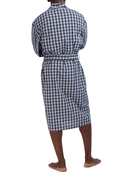 Hanes Men's Shawl Collar Woven Robe.