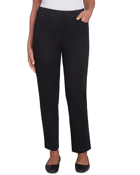 Alfred Dunner® Harvest Moon Super Stretch Short Length Pant