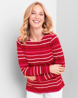 Essential Cotton Striped Tee thumbnail number 1