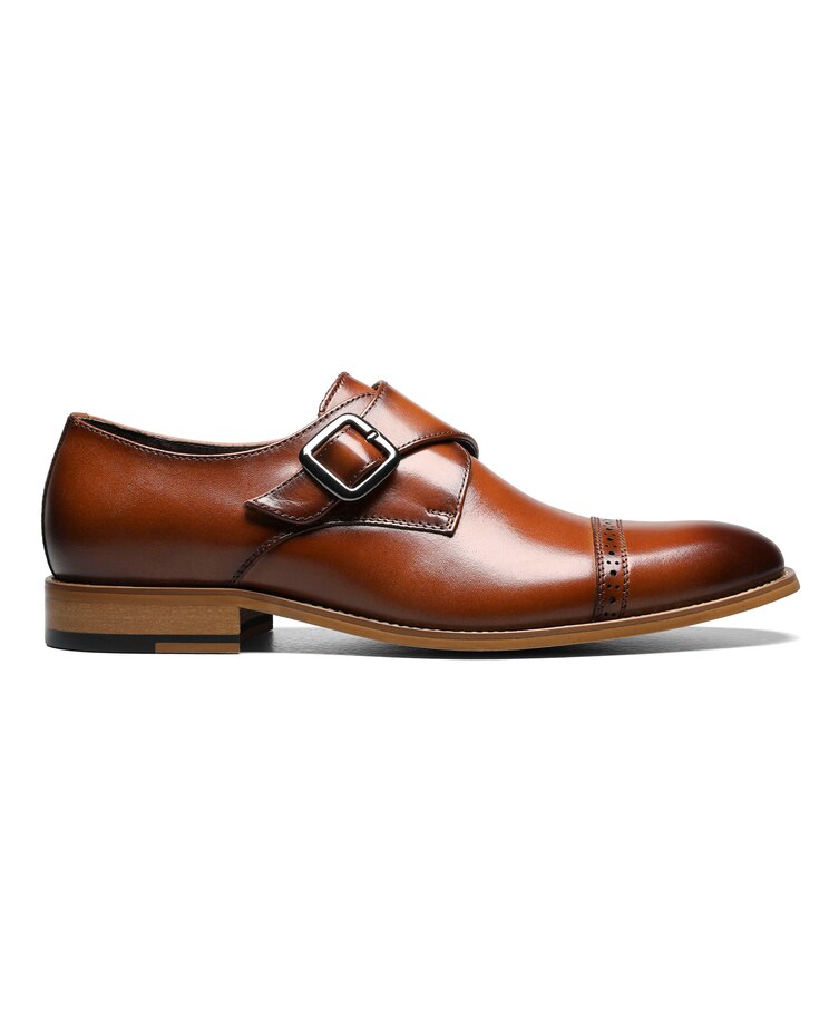 Stacy Adams Desmond Cap Toe Monk Strap Shoe image number 3
