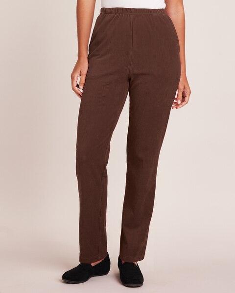 Knit Corduroy Pants