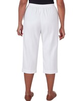 Alfred Dunner® All American Twill Capri with Pockets thumbnail number 6