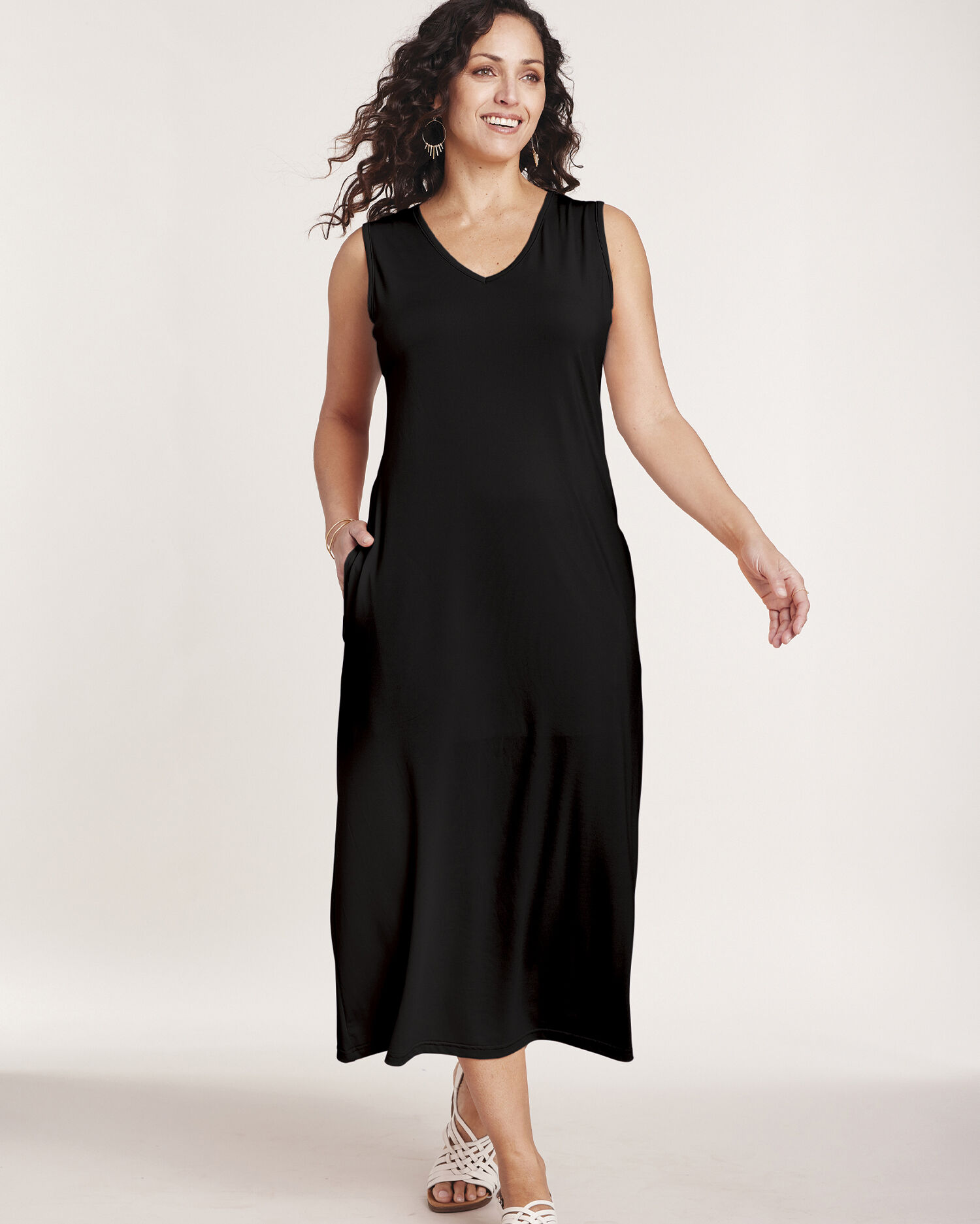 Plus size knit sale dresses with pockets