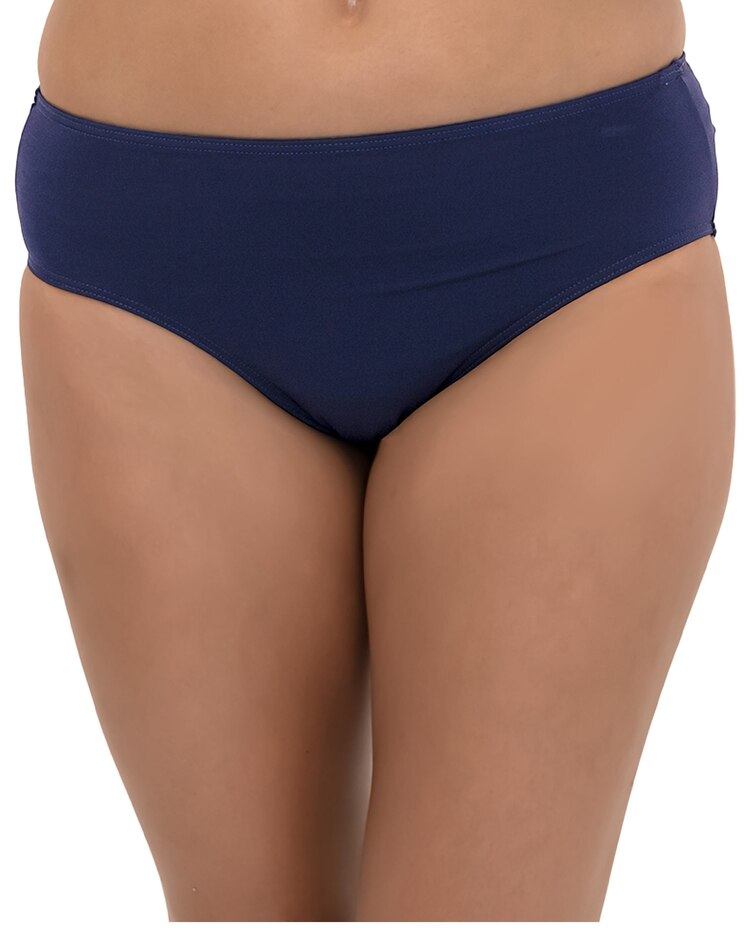 Fit 4 Ur Tummy Solid Swim Brief image number 1