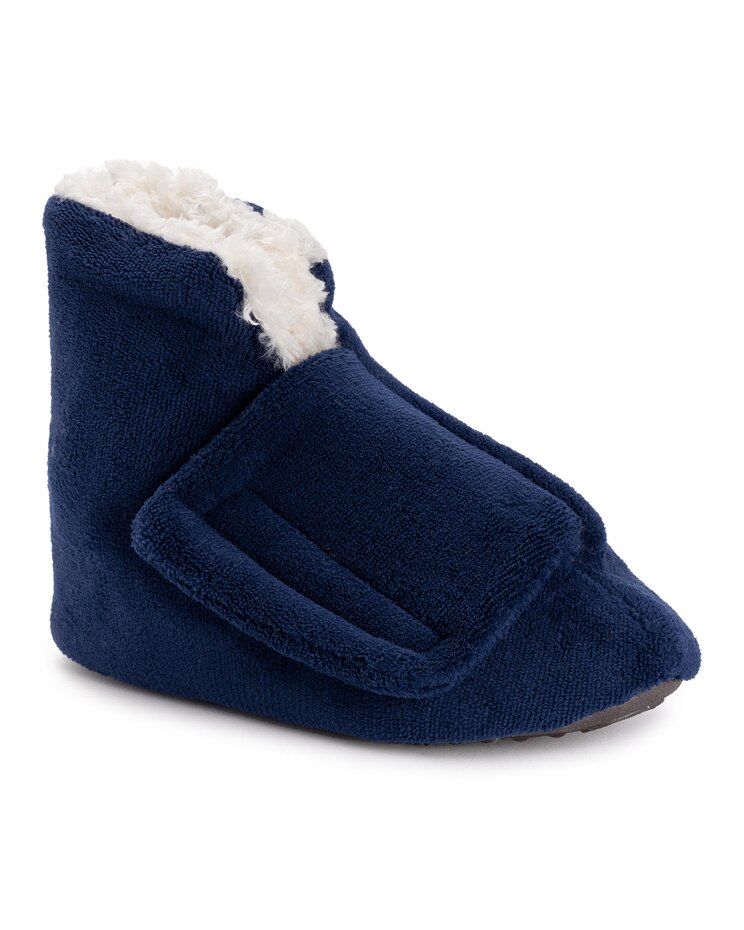 MUK LUKS Soft Ones Women's Adjustable Bootie-Micro Terry Slippers image number 1